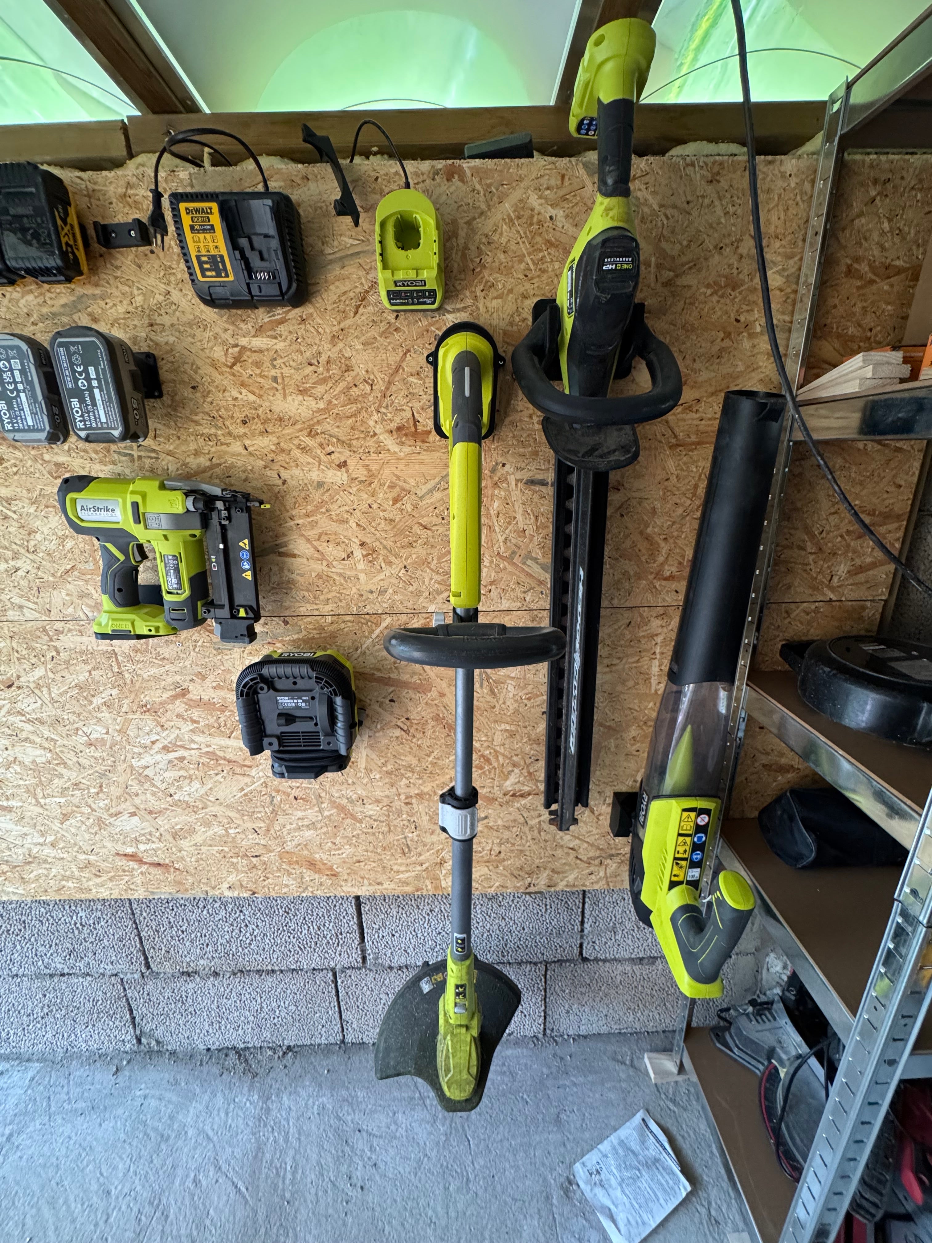 Ryobi 18v Verktøyholder